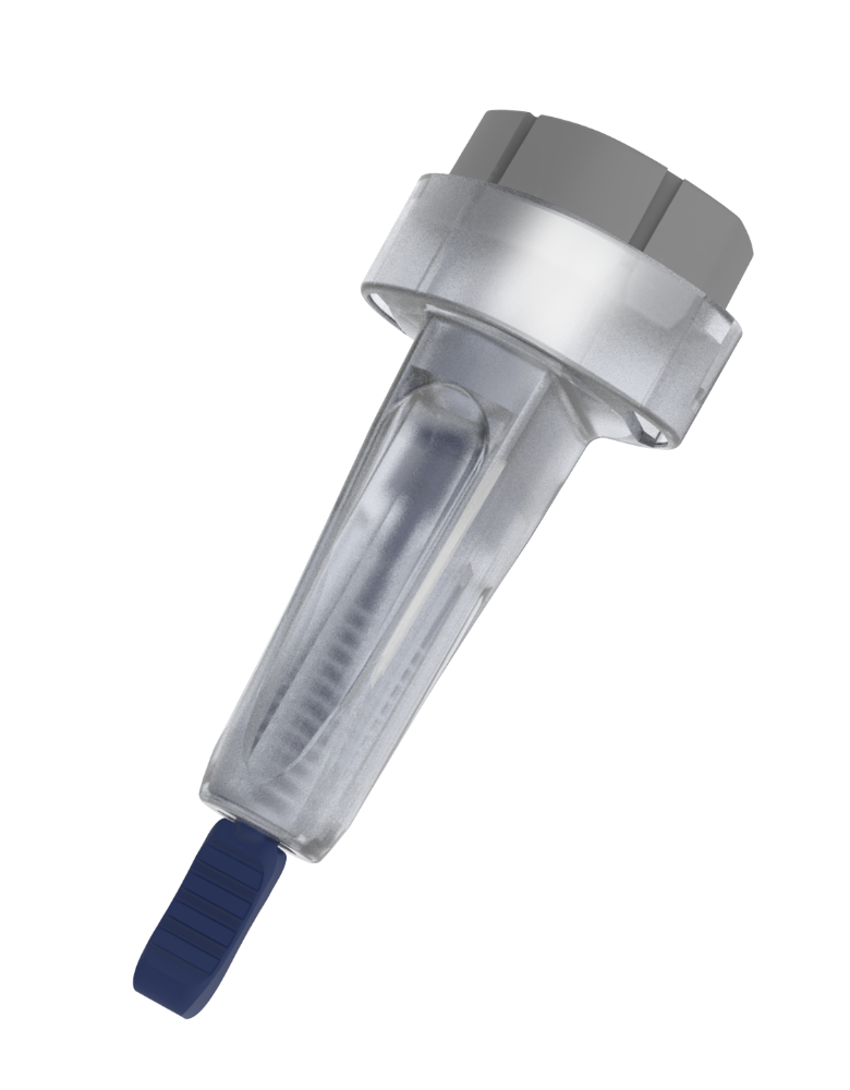 Wallachmed Elite Safety Lancet blue